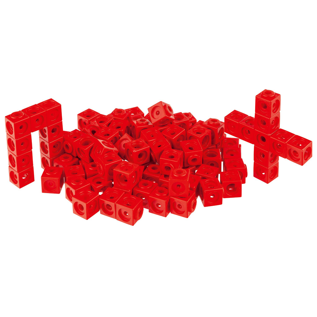 Steckwürfel, 100 Stück Steckwürfel, 100 Stück