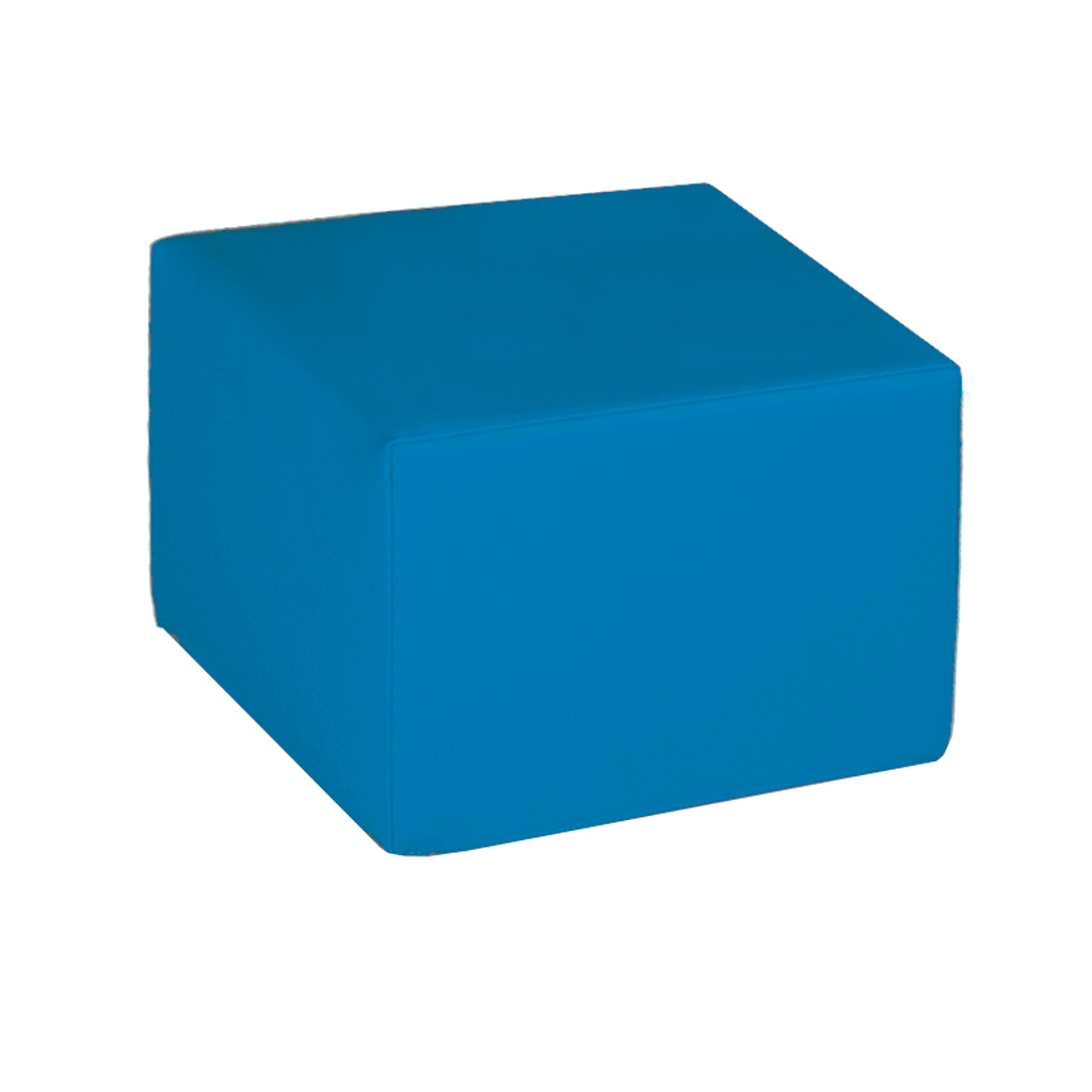 Polsterelement Hocker mit Kunstlederbezug