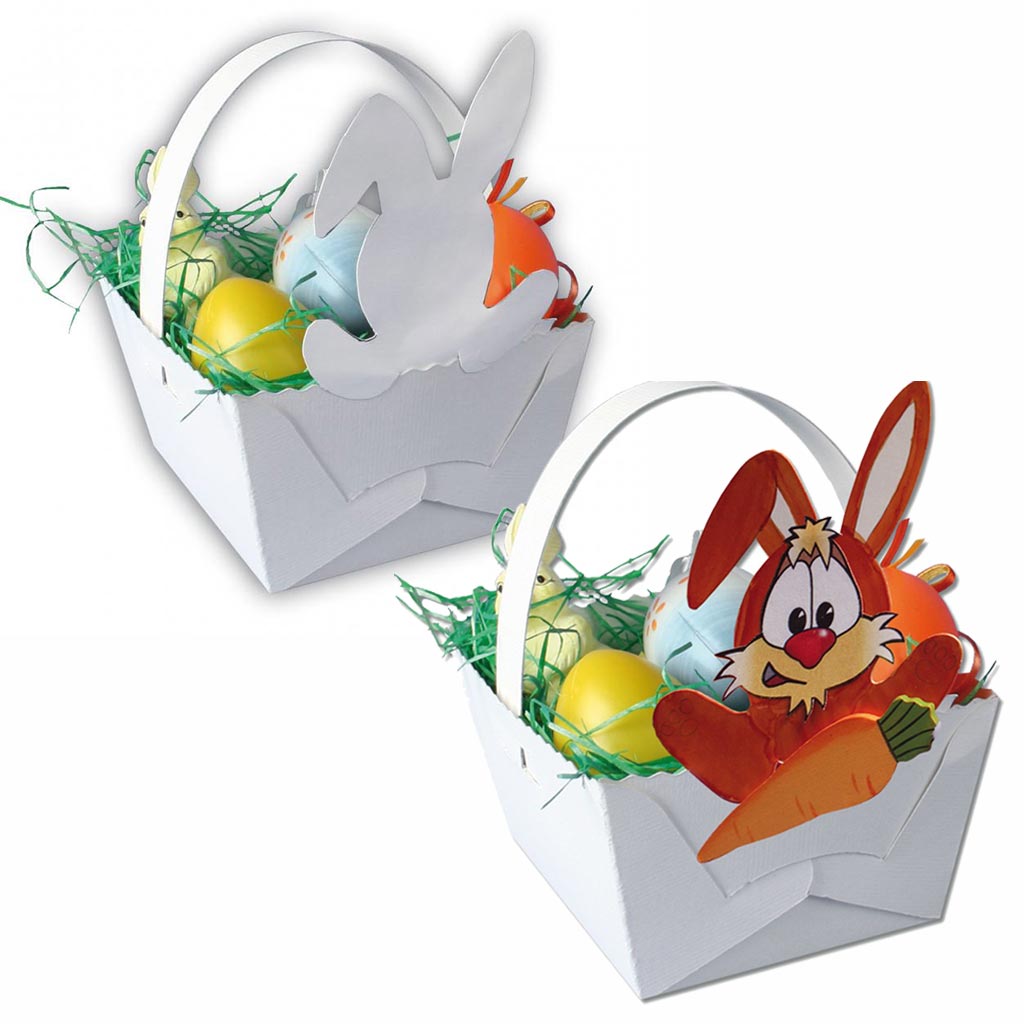 Henkelkörbchen-Set Osterhase