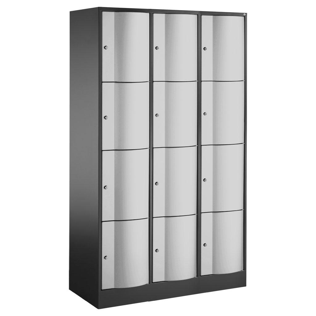 Großraum-Schließfachschrank, 3-reihig Großraum-Schließfachschrank, 3-reihig