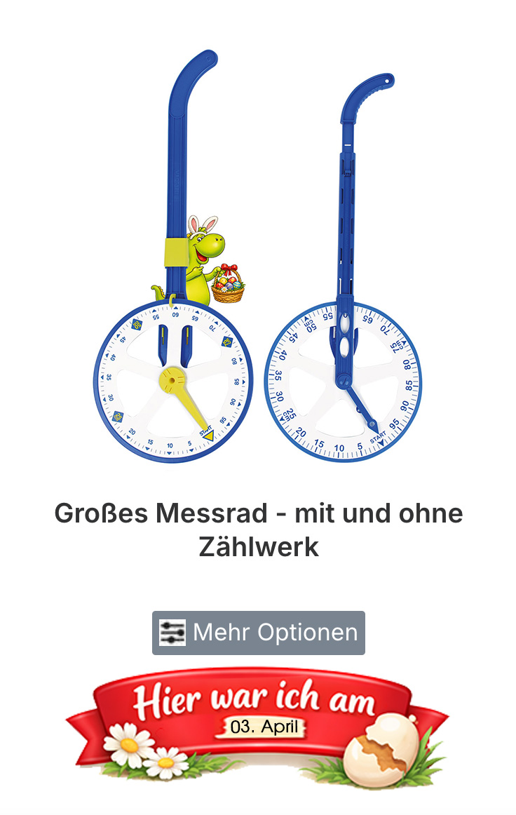 Auf diesem Bild ist 20260403_Aufloesung_M-30480_grosses-messrad-wiemann-lehrmittel-Osteraktion zu sehen
