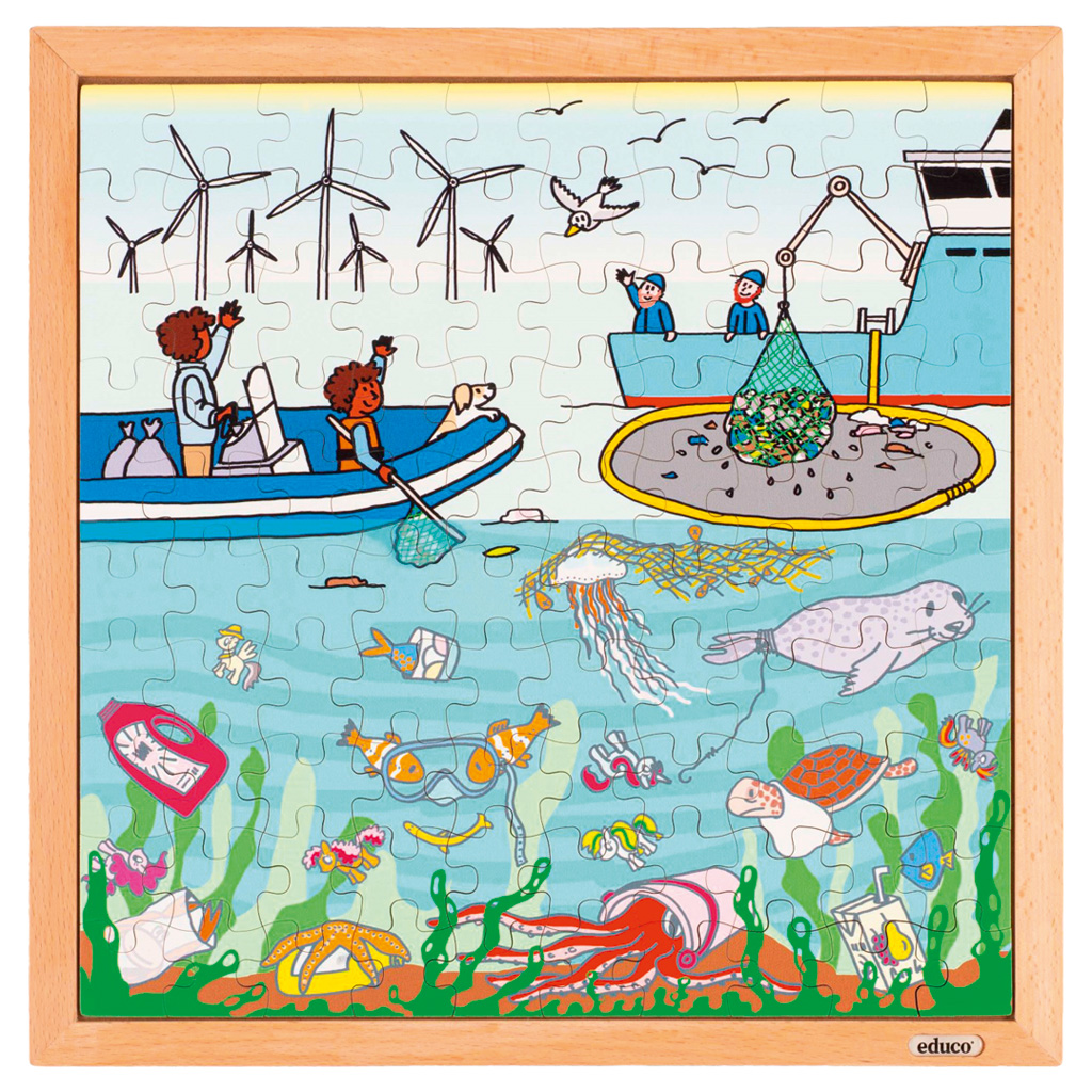 Educo® Natur- und Klimapuzzle