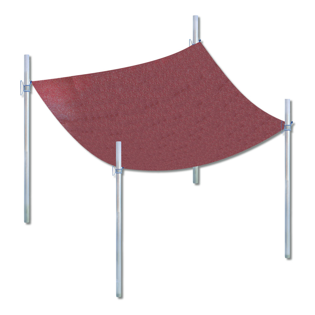 Sonnensegelset - rot