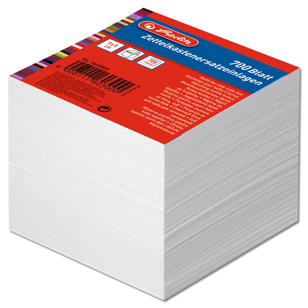 Herlitz® Nachfüllpackung Zettelkasten