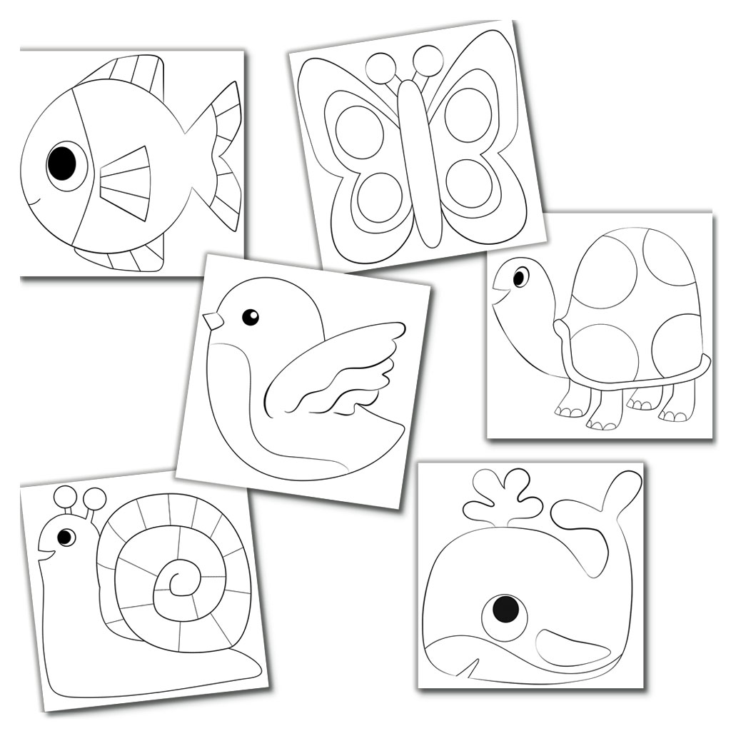 temp93027a_knueddelbilder_set_tiere_vorlagenN3xNgyvWXVUgr Knüddelbilder-Vorlagen, 6 Stück