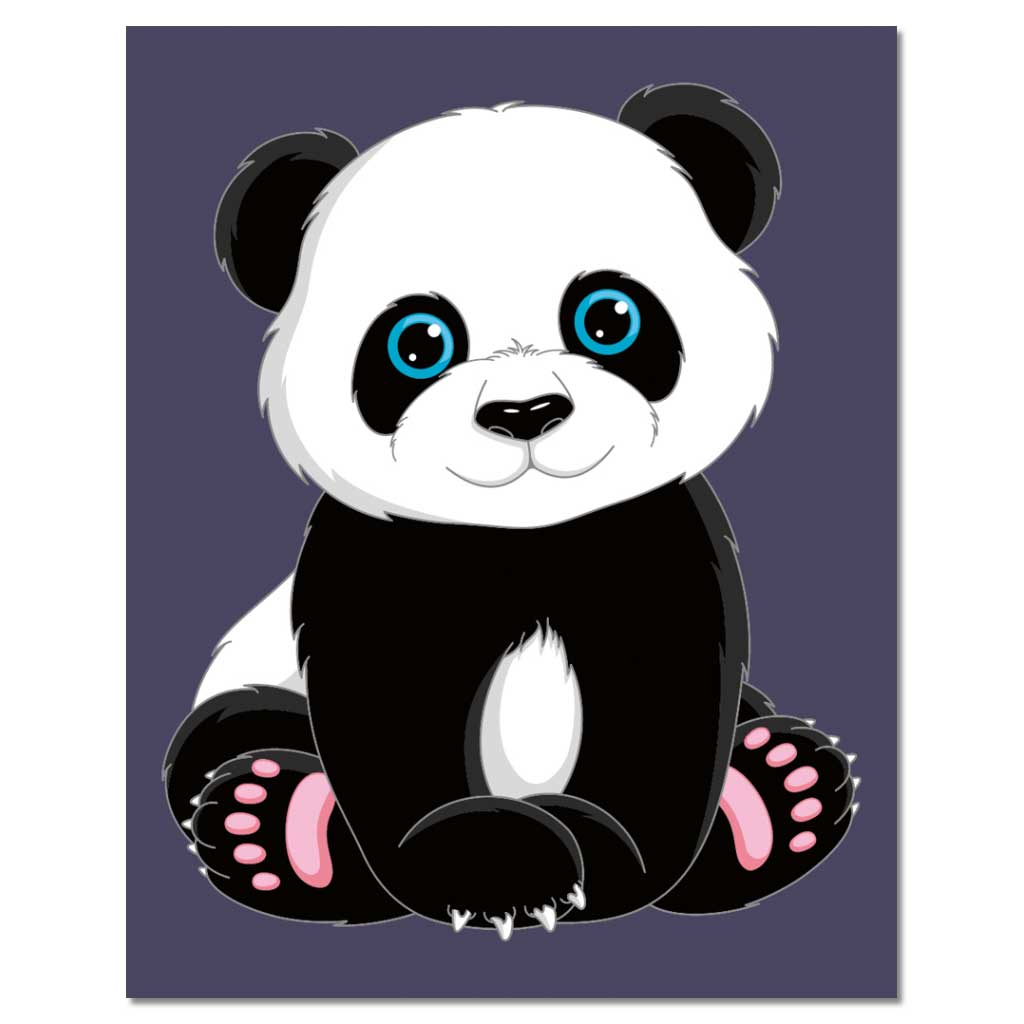 Malen nach Zahlen Tierbilder