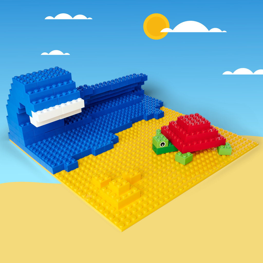 Blox Eimer mit 250 Bausteinen