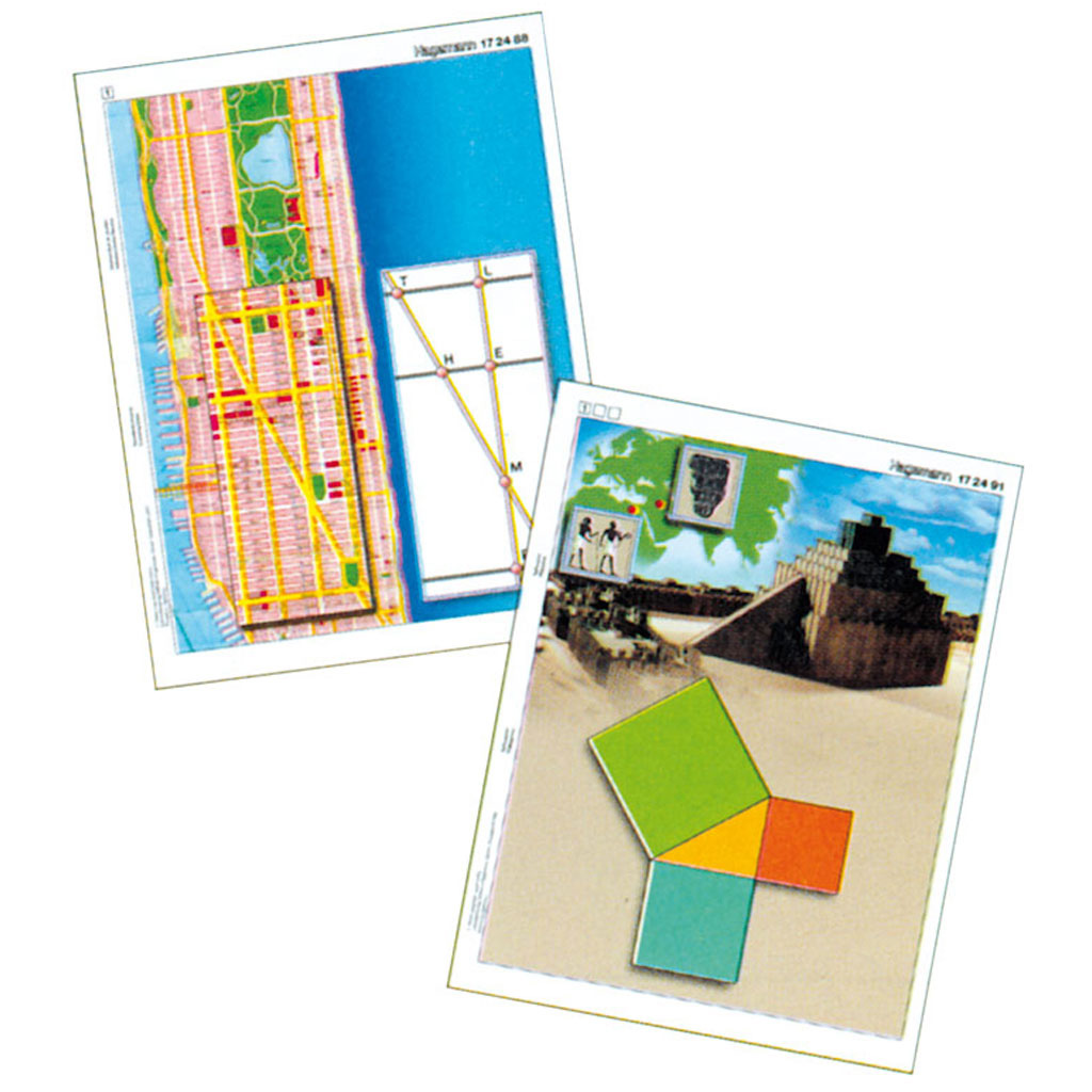Transparent-Mappe "Geometrie 2"
