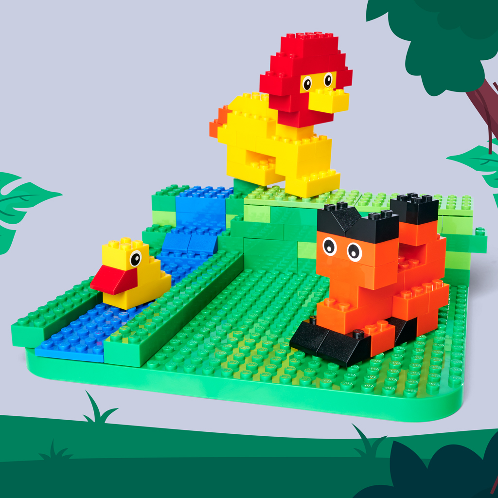 Blox Eimer mit 500 Bausteinen