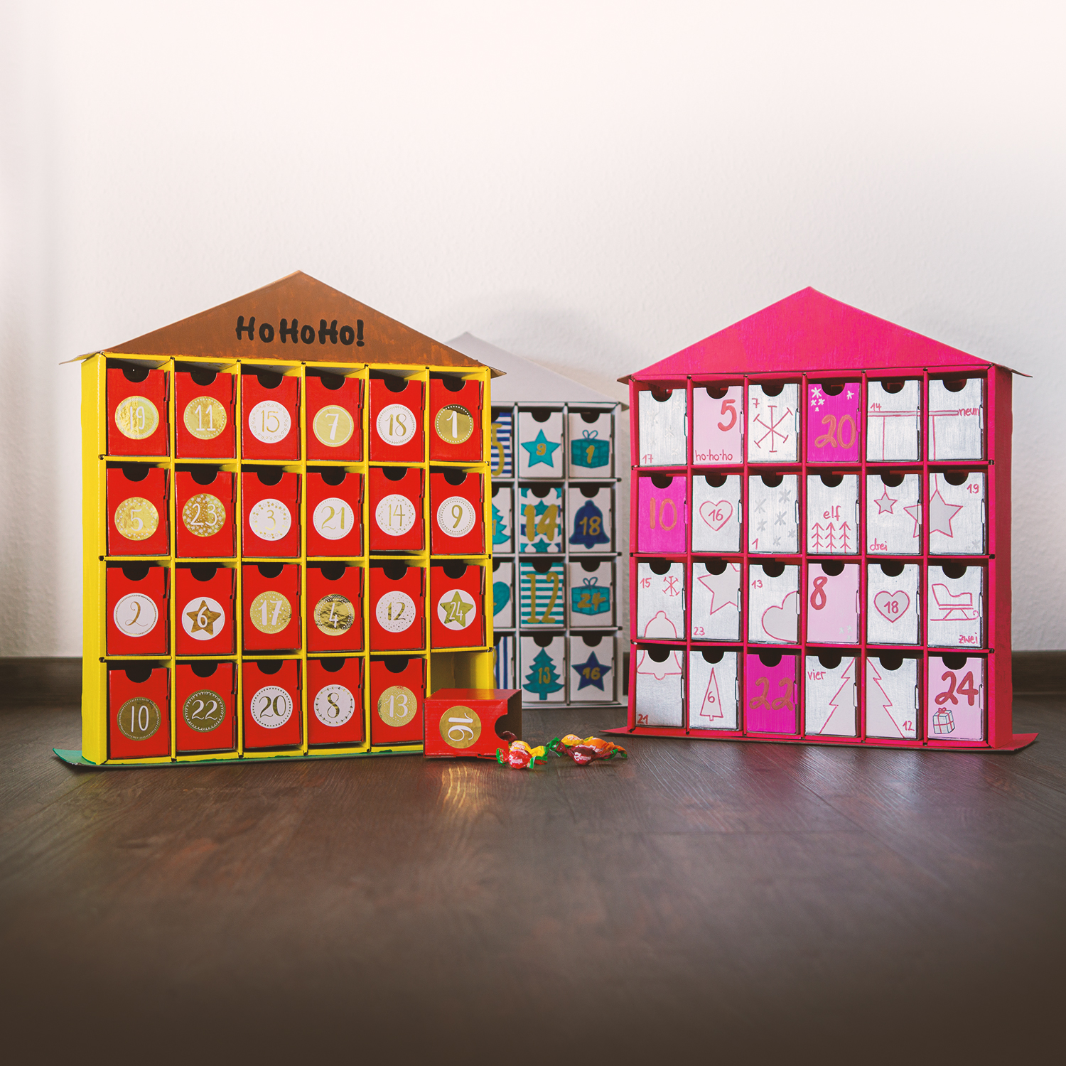 tempkalenderhaus_wiemann_lehrmittel_92689d Weihnachtskalender zum Selbstgestalten, blanko, Karton
