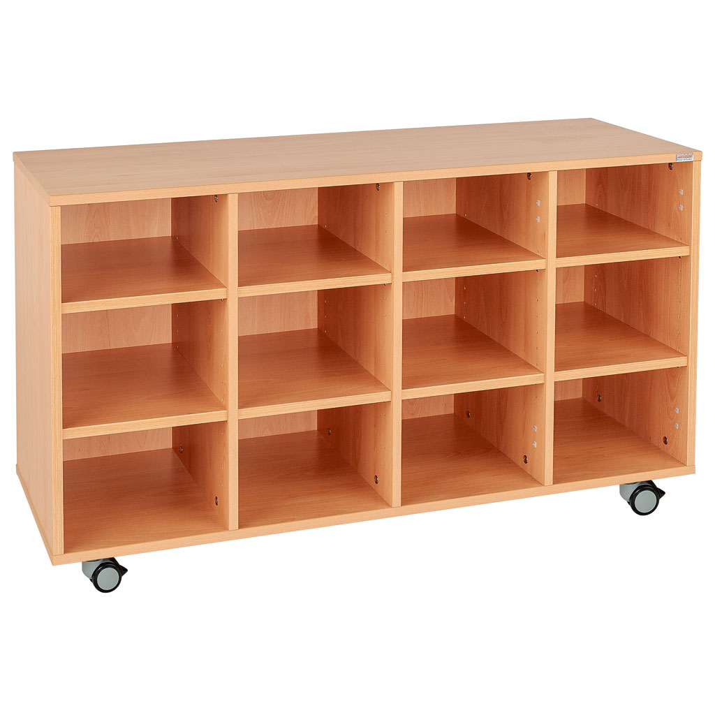 Modulus® Eigentumsschrank, 4-reihig, fahrbar oder feststehend
