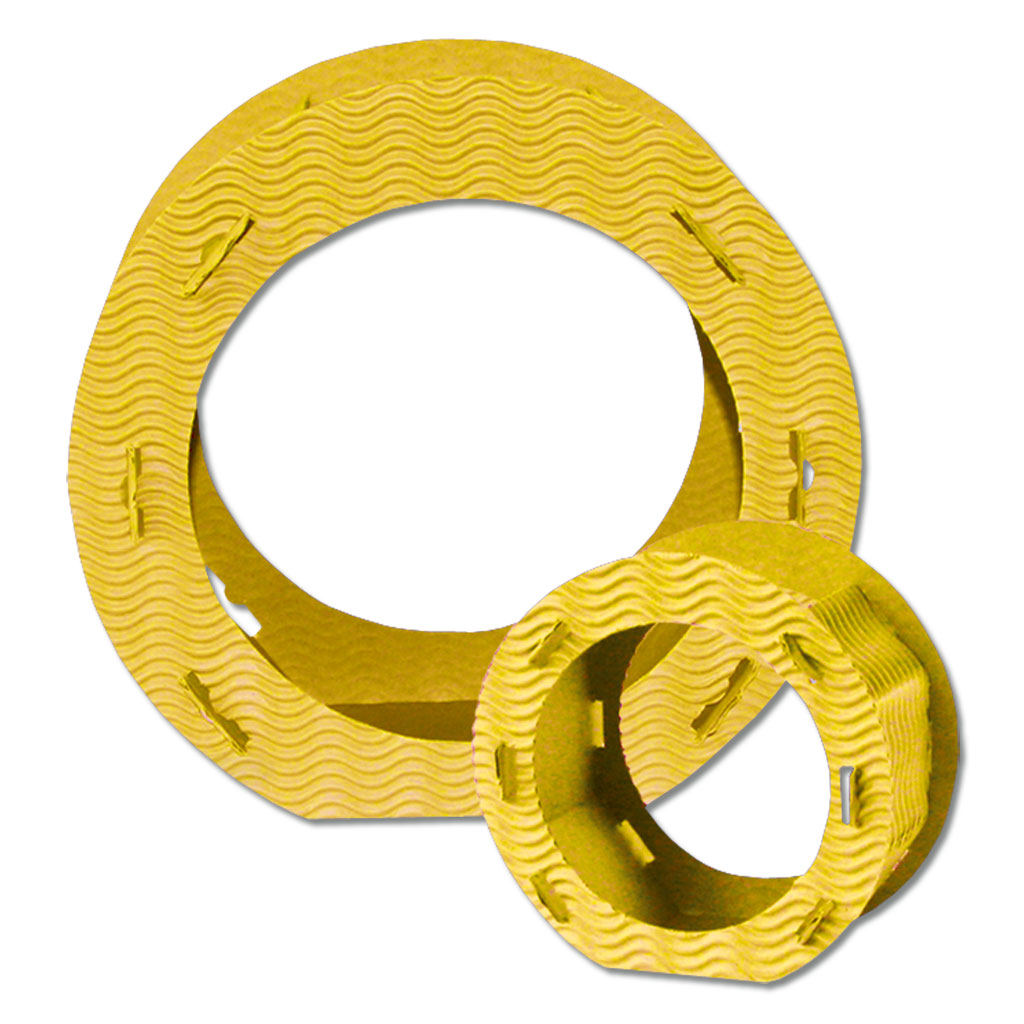 Kleine Laternen-Stanzformen, rund, 10 Stück in Einzelfarben