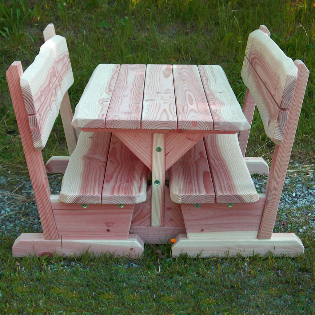 Outdoor-Sitzgarnitur aus Douglasie