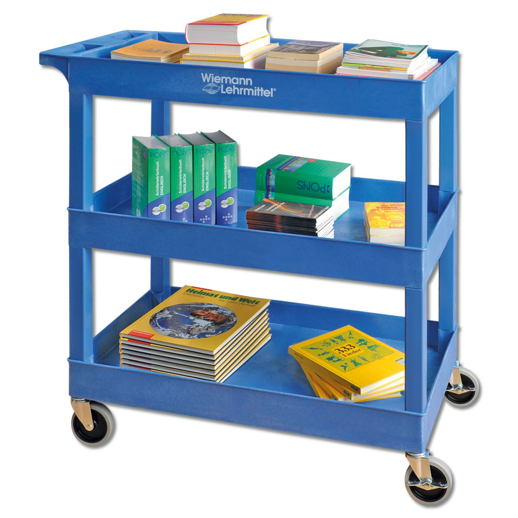 Großer Servier- und Bücherwagen