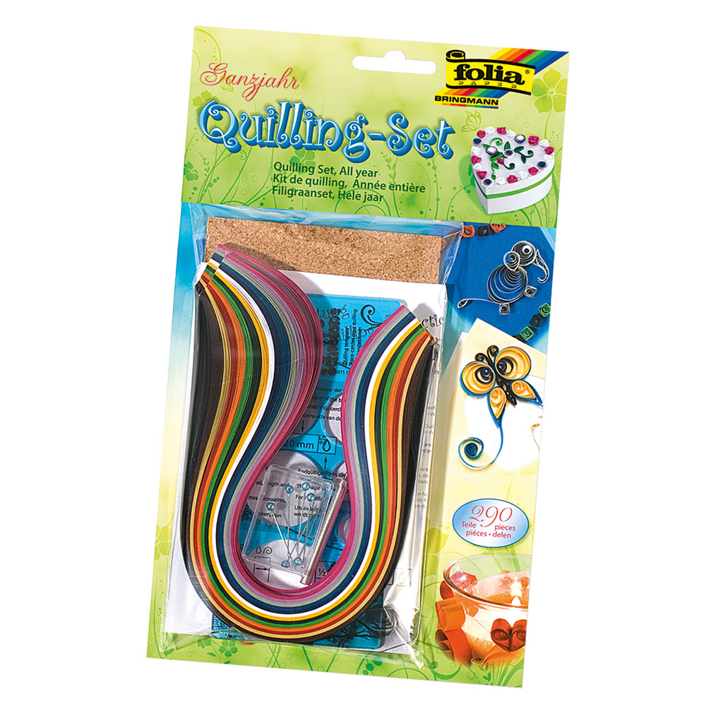 Quilling-Set Ganzjahr-Bild Auf diesem Bild ist das Produkt mit der Art.Nr.: W-93279 zu sehen