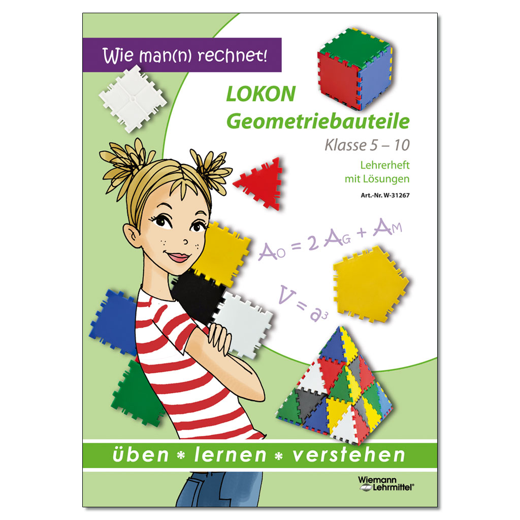 Lehrerheft für LOKON Geometriebauteile