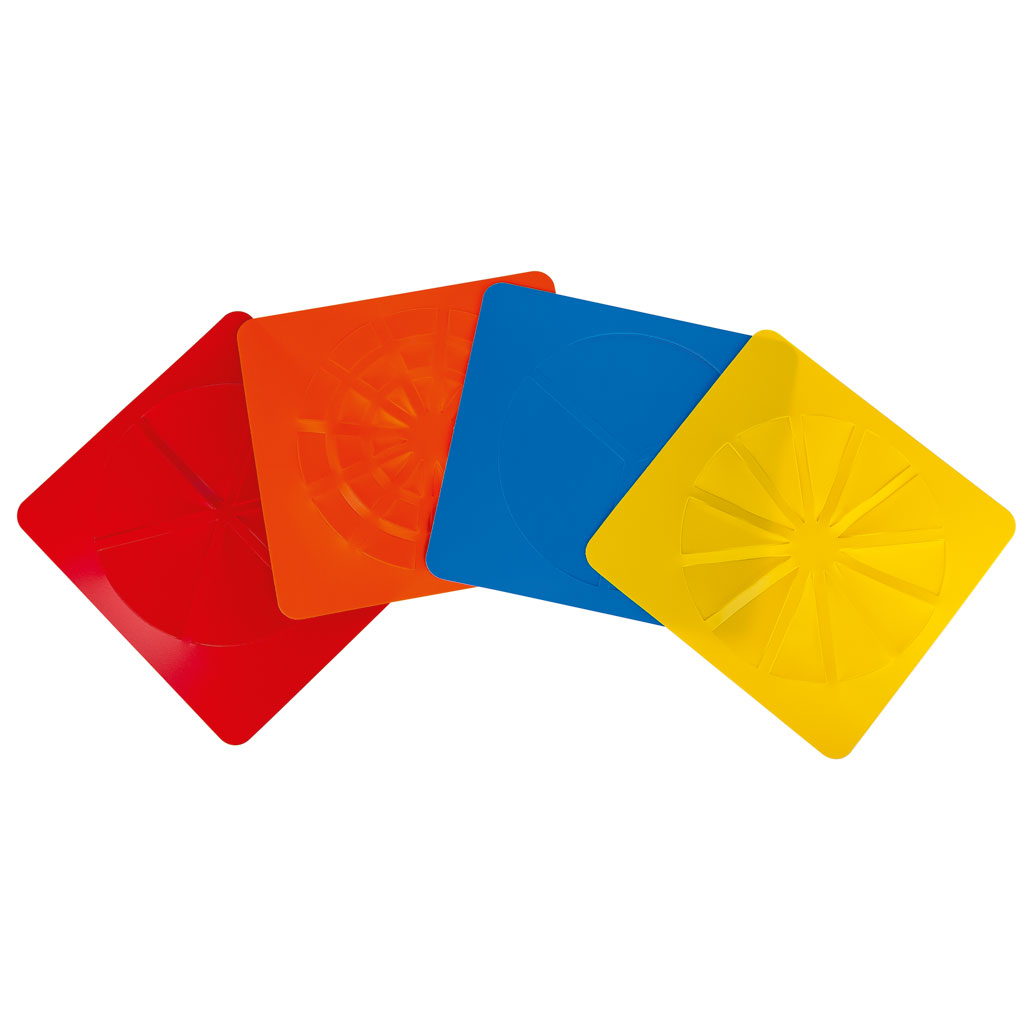 Farbkreis-Schablone, 4 Stück