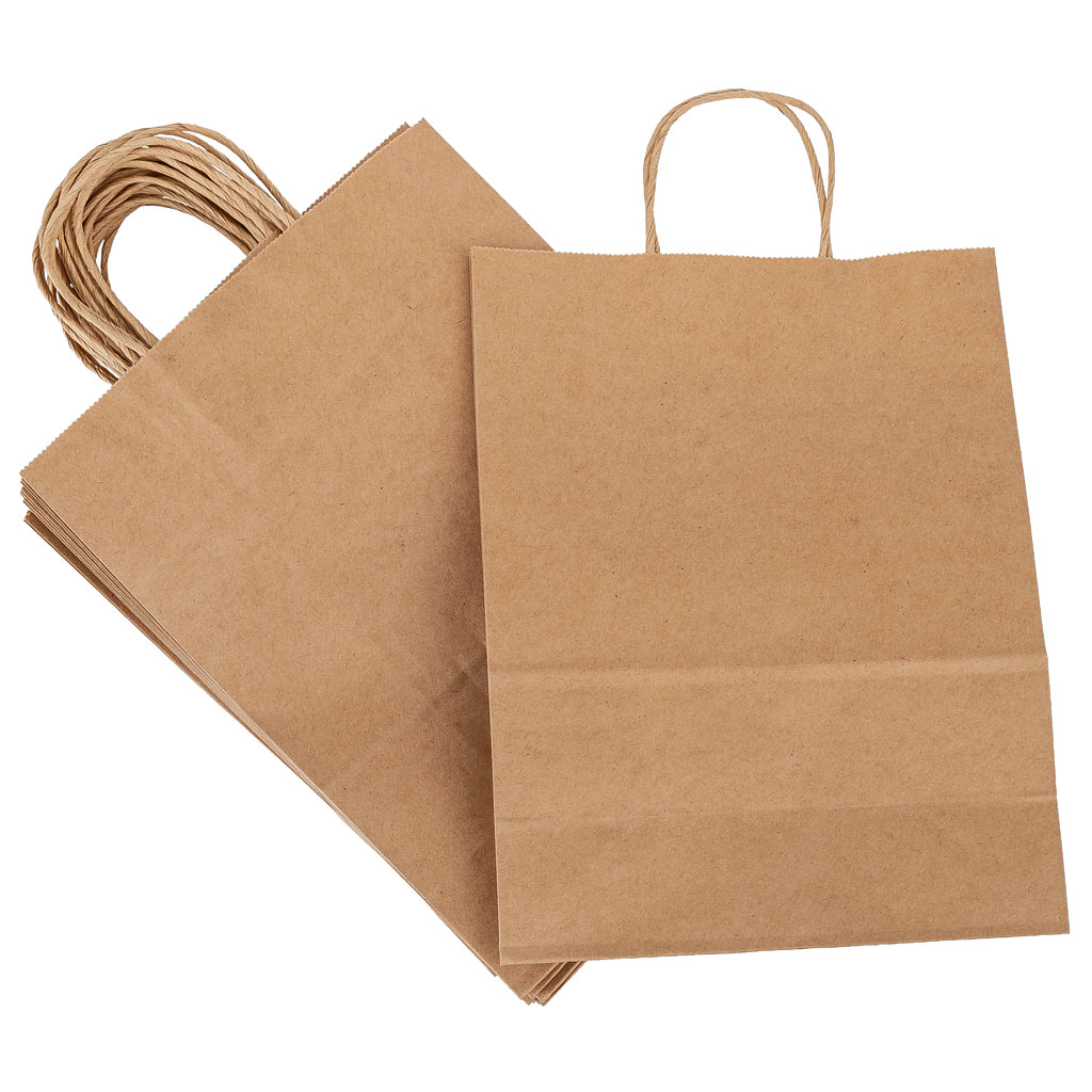 Papiertüten Braun, 20 Stück, 110 g/m²-Bild Auf diesem Bild ist das Produkt mit der Art.Nr.: W-90193 zu sehen