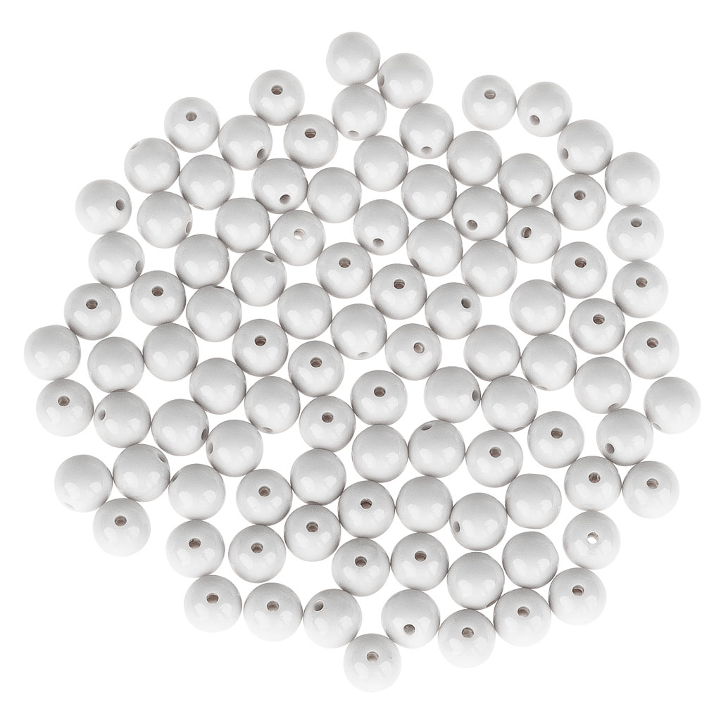 Kunststoffperlen, 100 Stück, Ø 11 mm