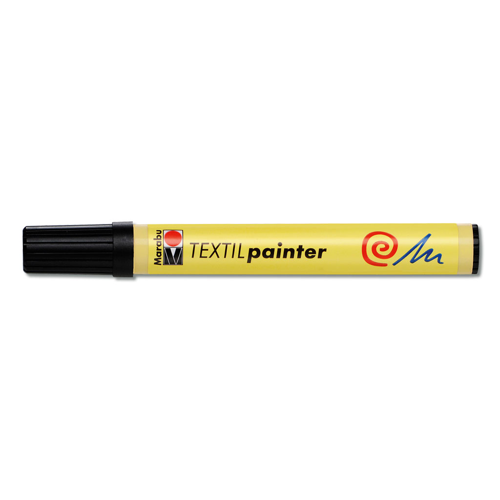 Marabu Textil Painter Stoffmalstifte, dick, 5 Stück