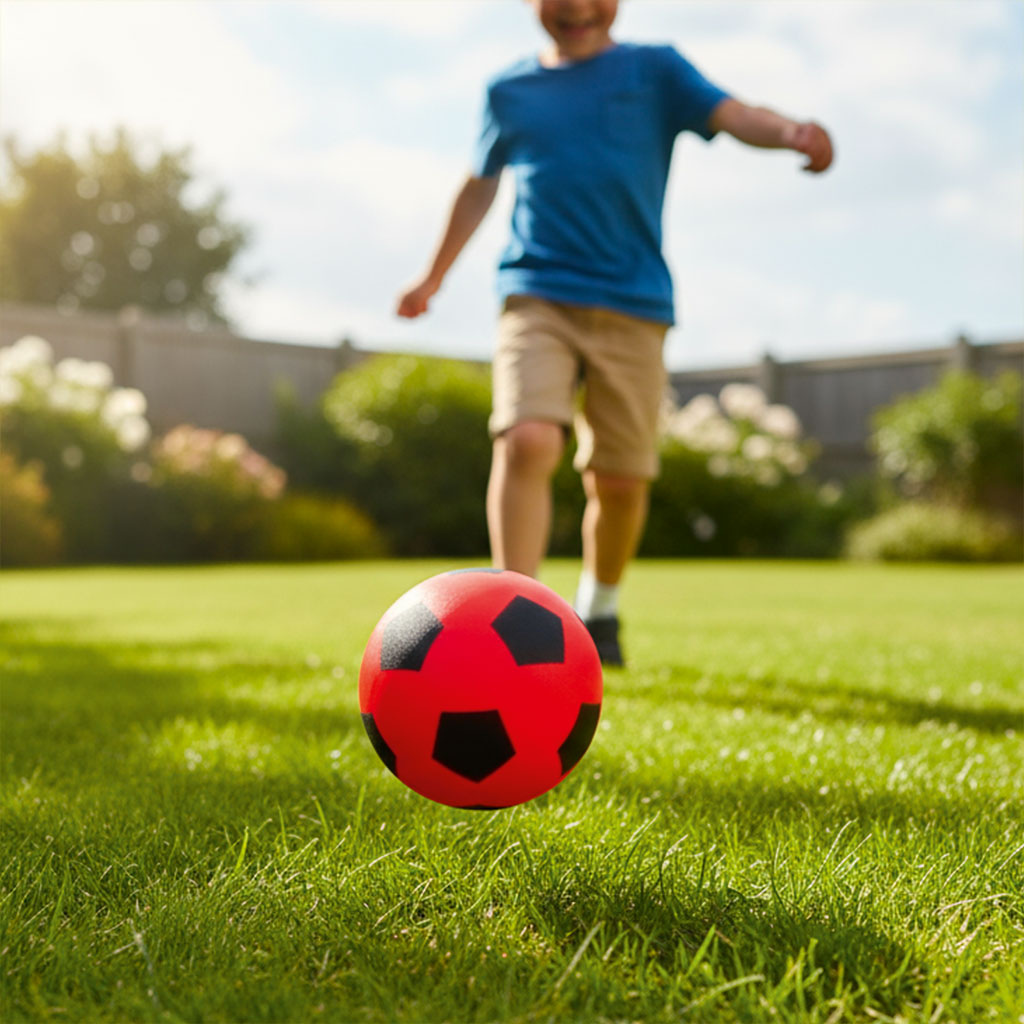 Schaumstoff-Fußball