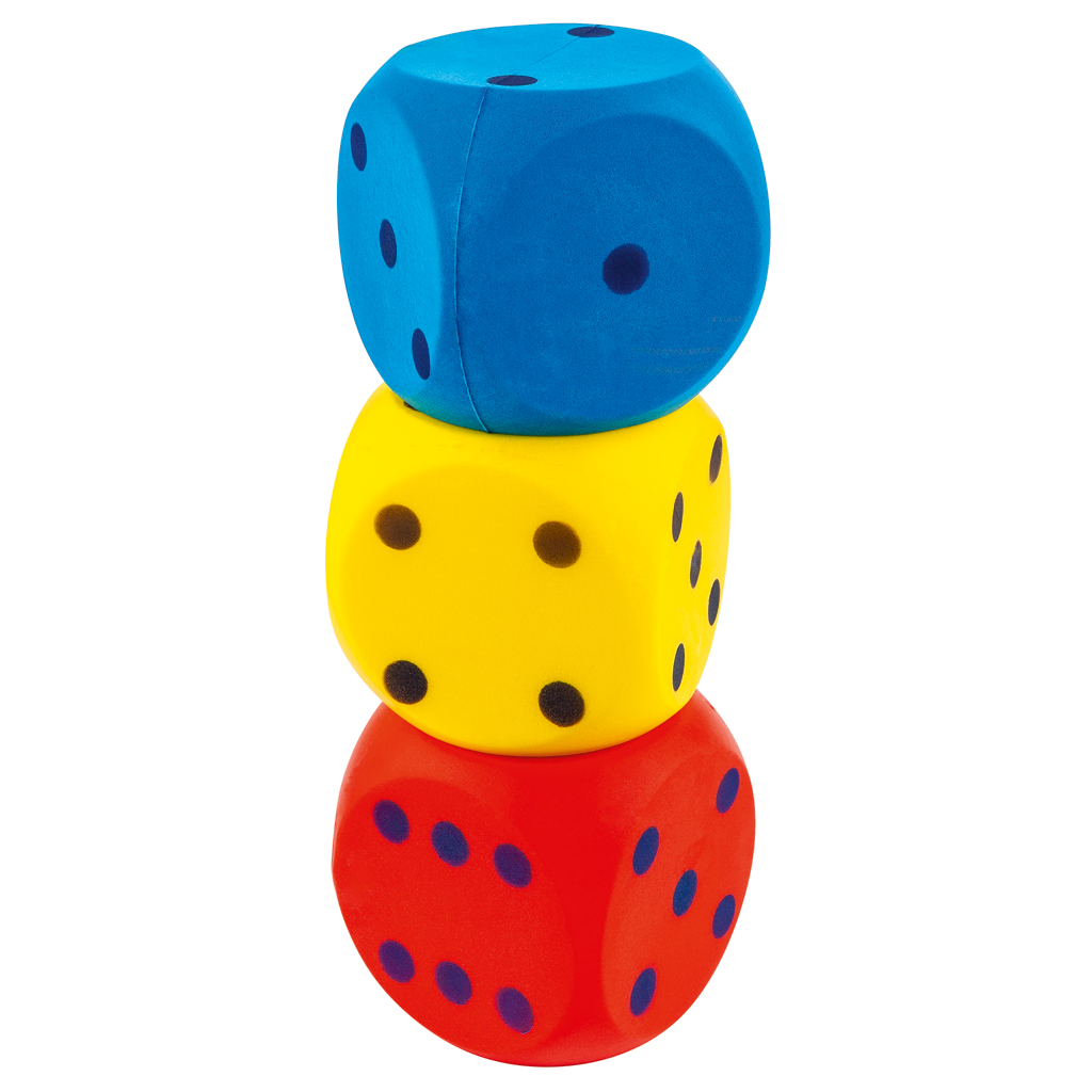 Schaumstoffwürfel, 3er-Set
