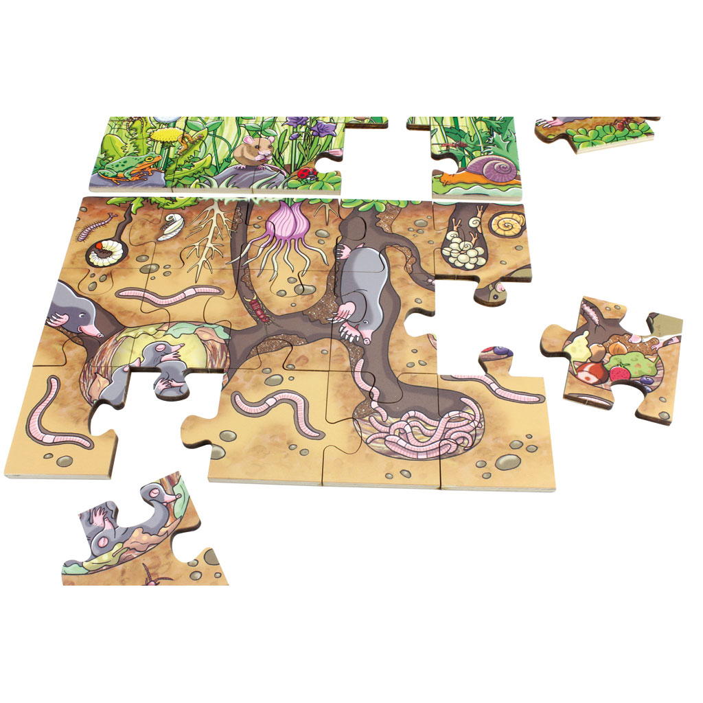 Bodenpuzzle "Entdecke die Blumenwiese" Bodenpuzzle "Entdecke die Blumenwiese"