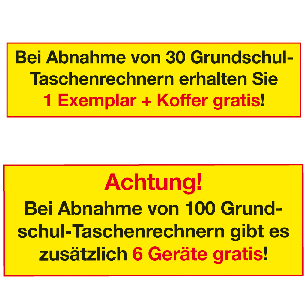 temp30538bkoffertaschenrechnersetsatzoHVODz51Aiyi7 Casio SL-450S Taschenrechner Klassensatz