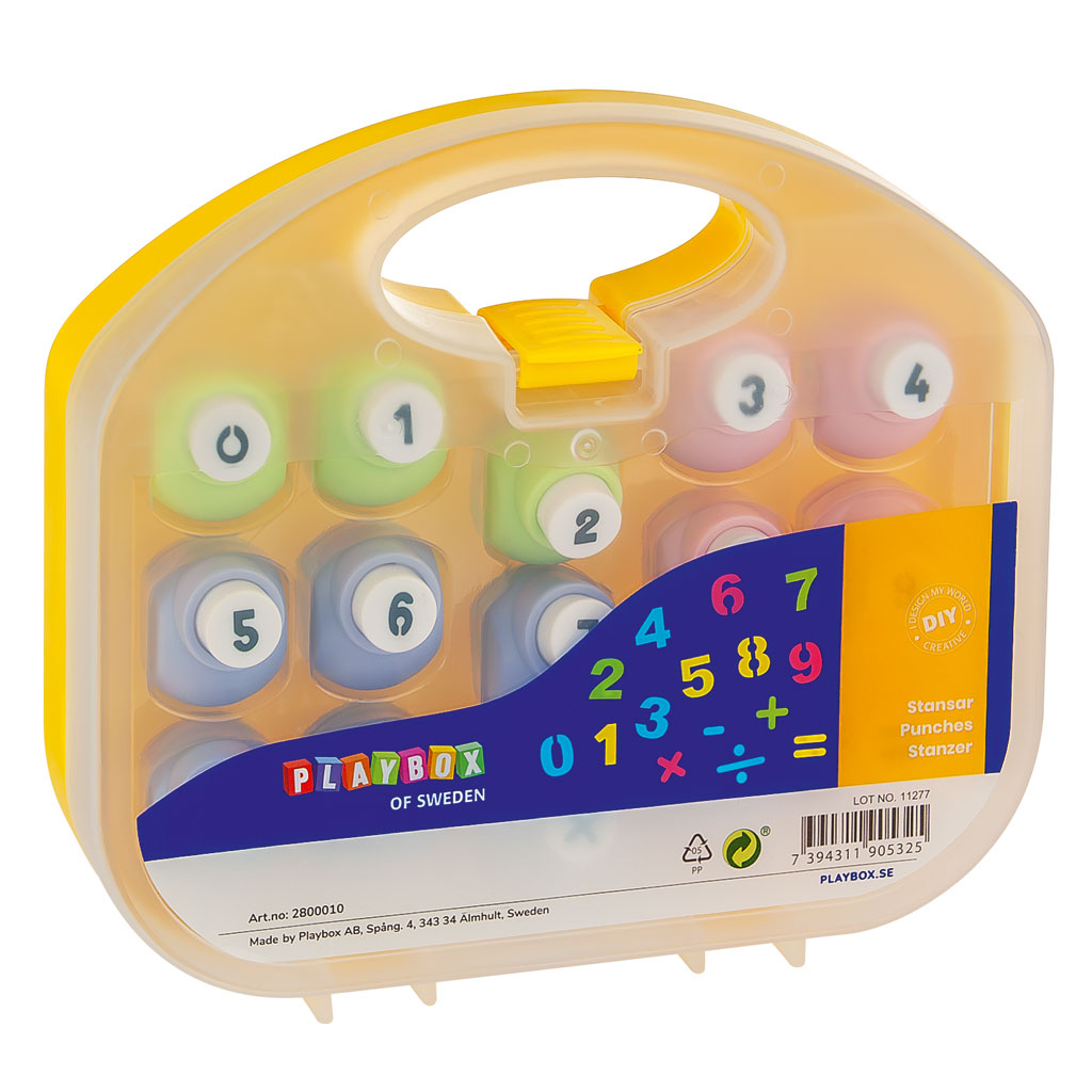 Zahlen-Motivstanzer Zahlen-Motivstanzer