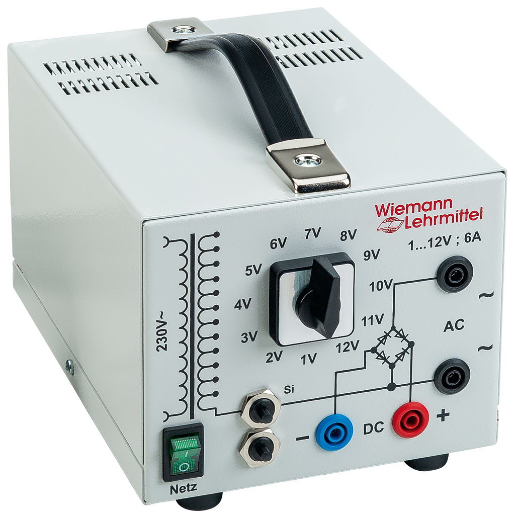 Standardstromversorgungsgerät 1 -12 V AC/DC