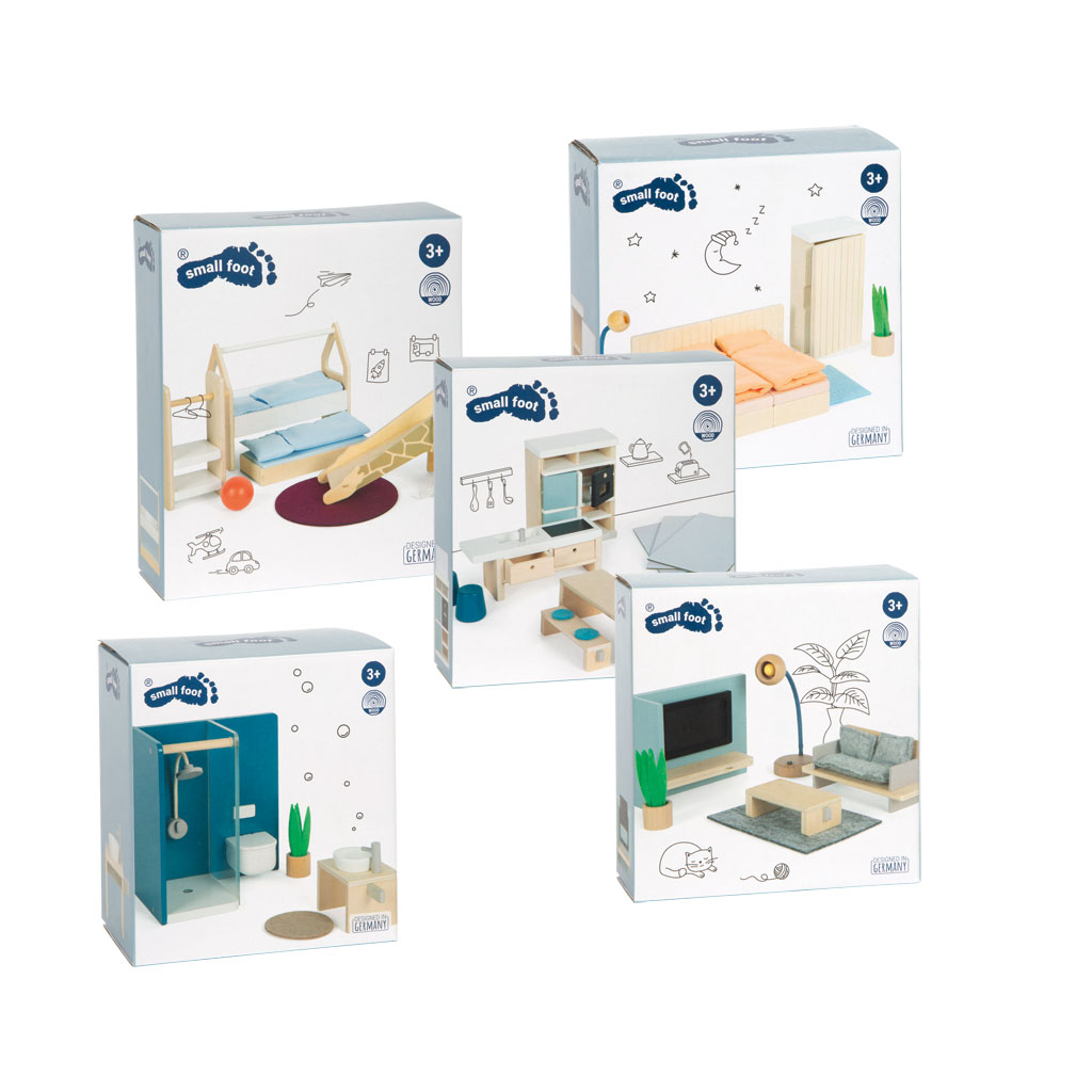 Puppenhausmöbel Set-Bild Auf diesem Bild ist das Produkt mit der Art.Nr.: W-83803 zu sehen