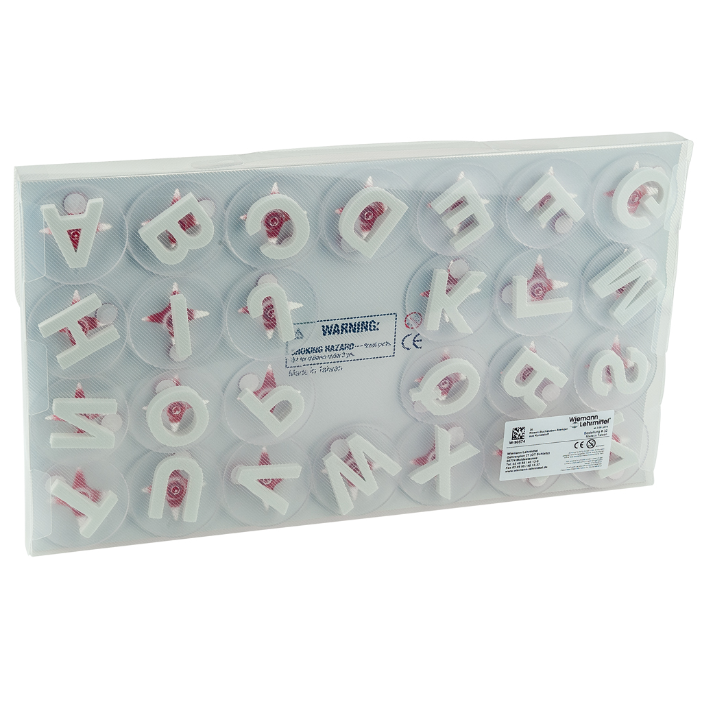 Riesen-Buchstabenstempel, Großbuchstaben, 26 Teile Riesen-Buchstabenstempel, Großbuchstaben, 26 Teile