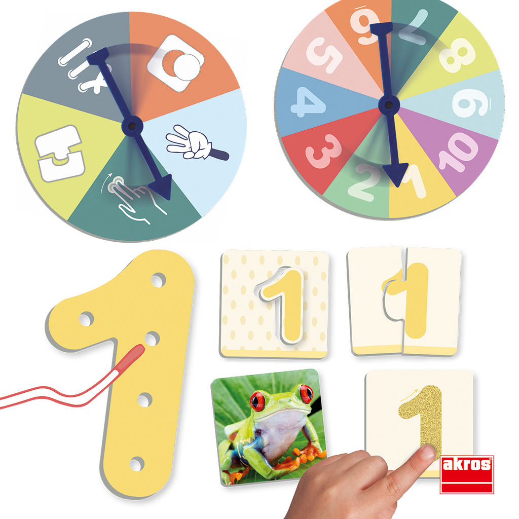 Lernspiel Zahlen von 1 bis 10