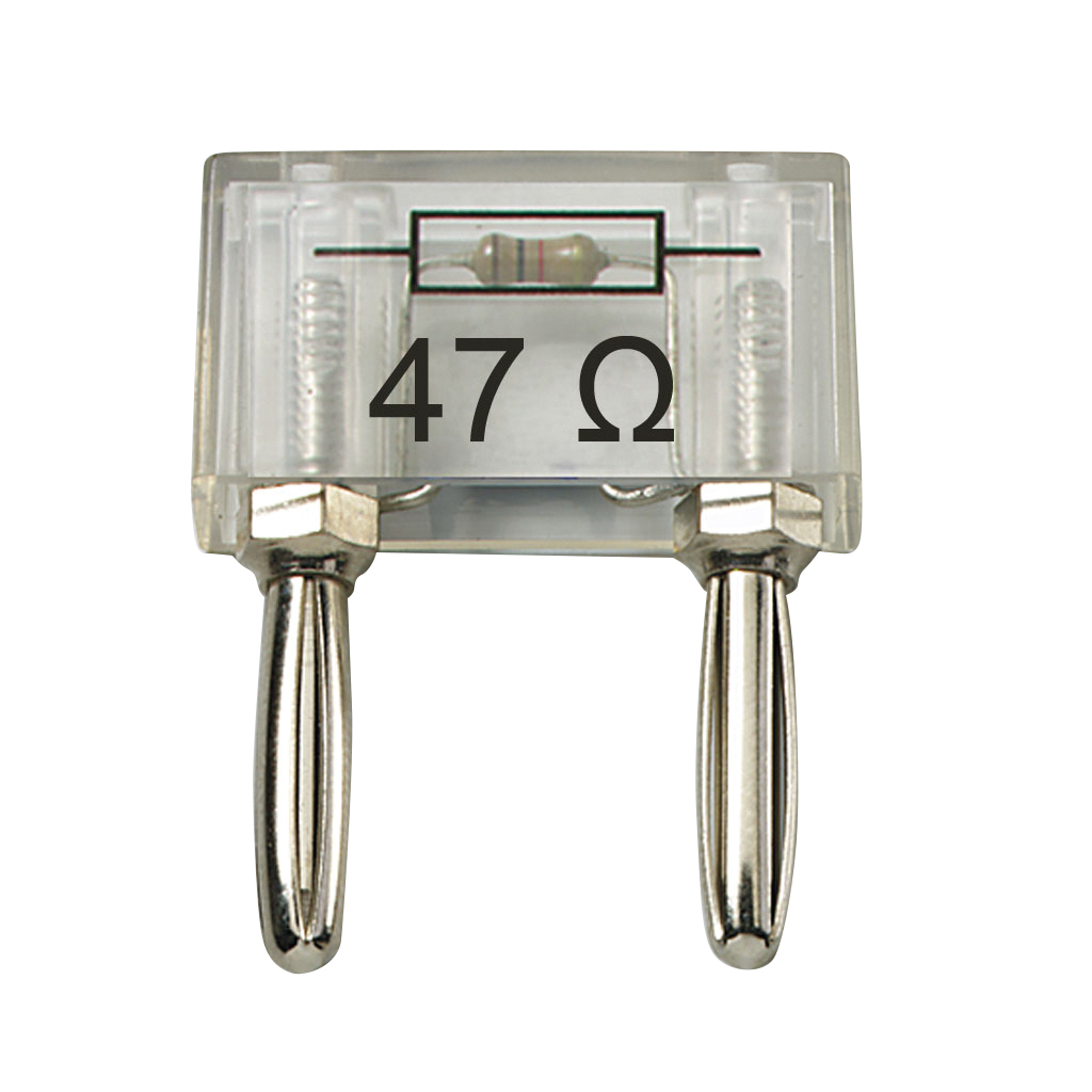 Widerstand auf Steckelement