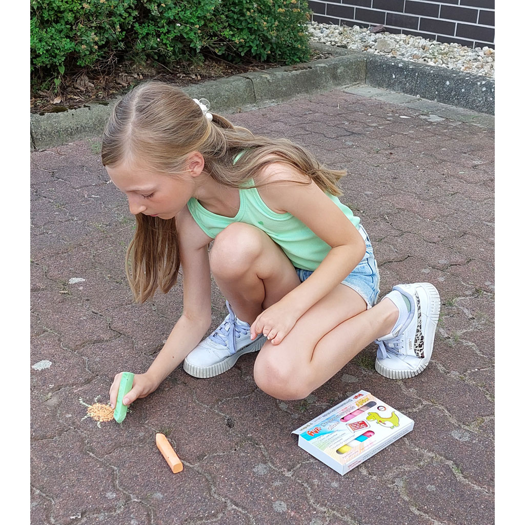 Flippi® Straßenmalkreide, 9 Stück in 9 Farben Flippi® Straßenmalkreide, 9 Stück in 9 Farben