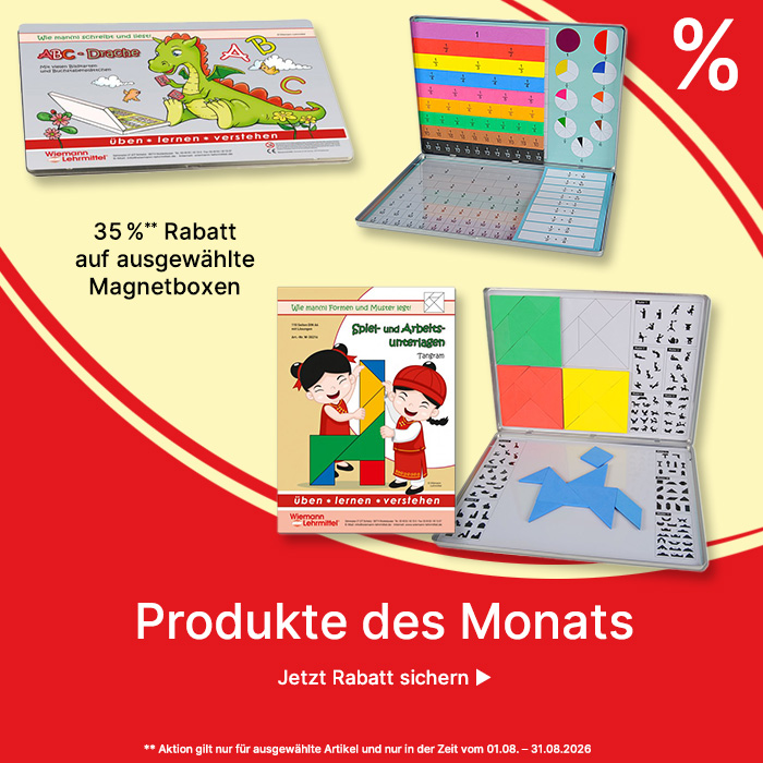 Banner für Produkte des Monats August 2026 Magnetboxen