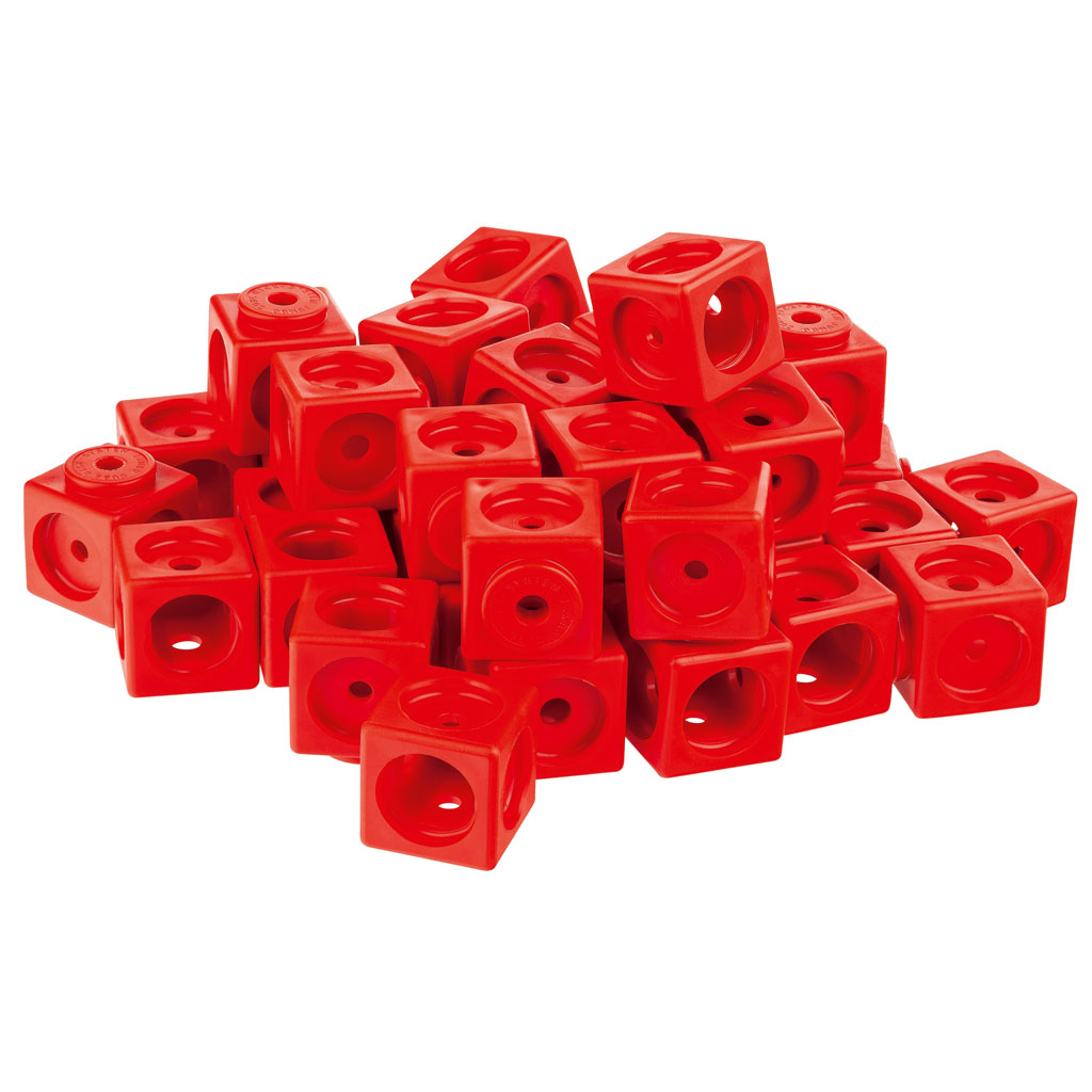Riesen-Steckwürfel, 40 Stück Riesen-Steckwürfel, 40 Stück