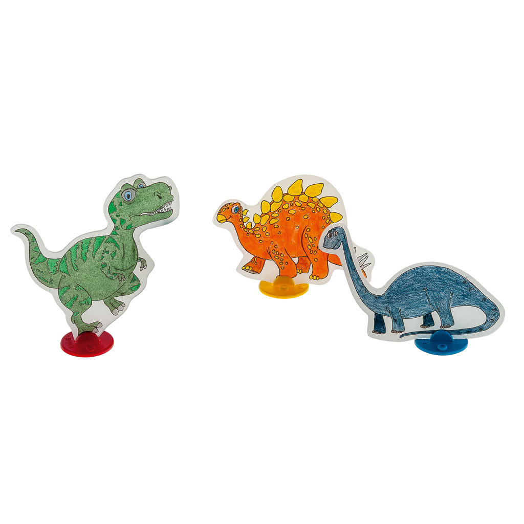 Schlüsselanhänger Dinos zum Selbstgestalten
