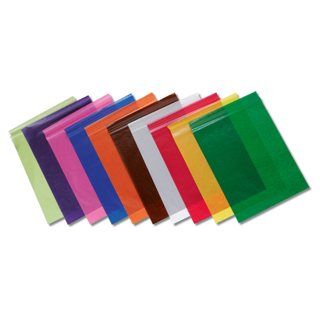 Transparentpapier Drachenpapier in Einzelfarben