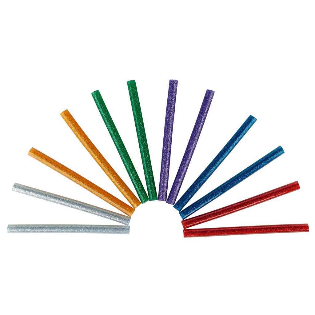 Glitzer-Heißklebestifte Glitzer-Heißklebestifte