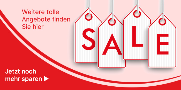 Hinweis zum Sale-Bereich