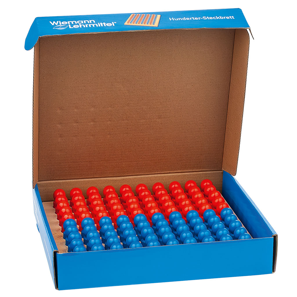 Wiemann Lehrmittel® Hunderter-Steckbrett