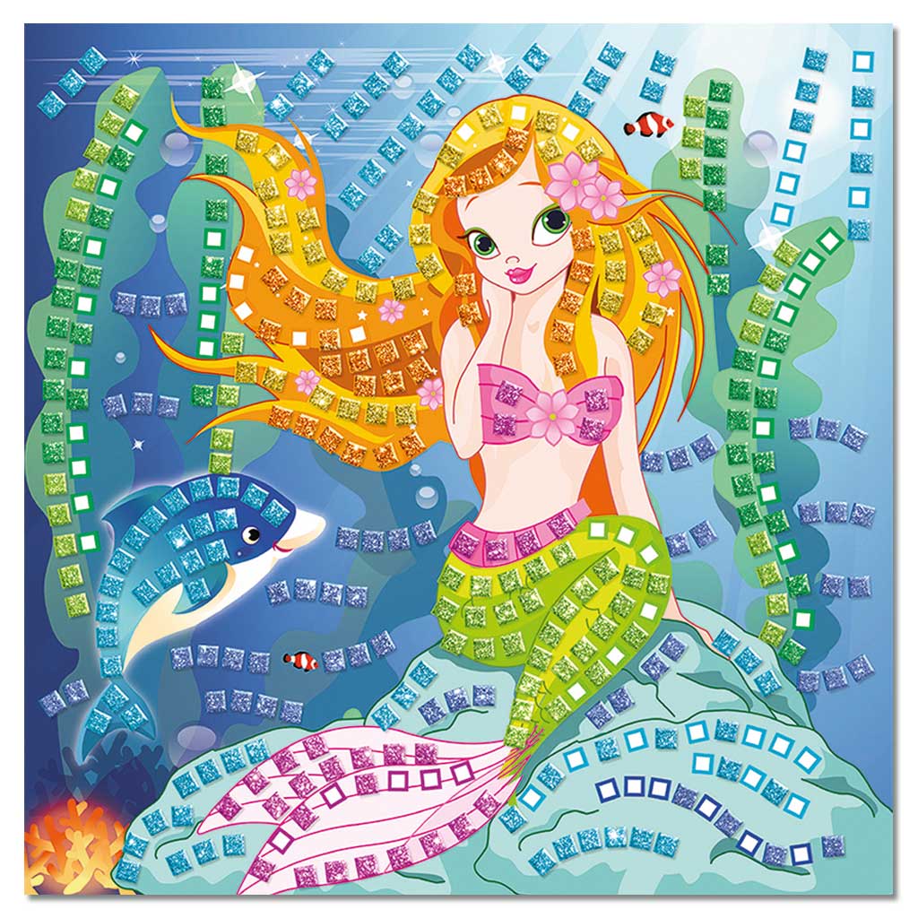 Ursus® Moosgummi-Mosaik Glitter