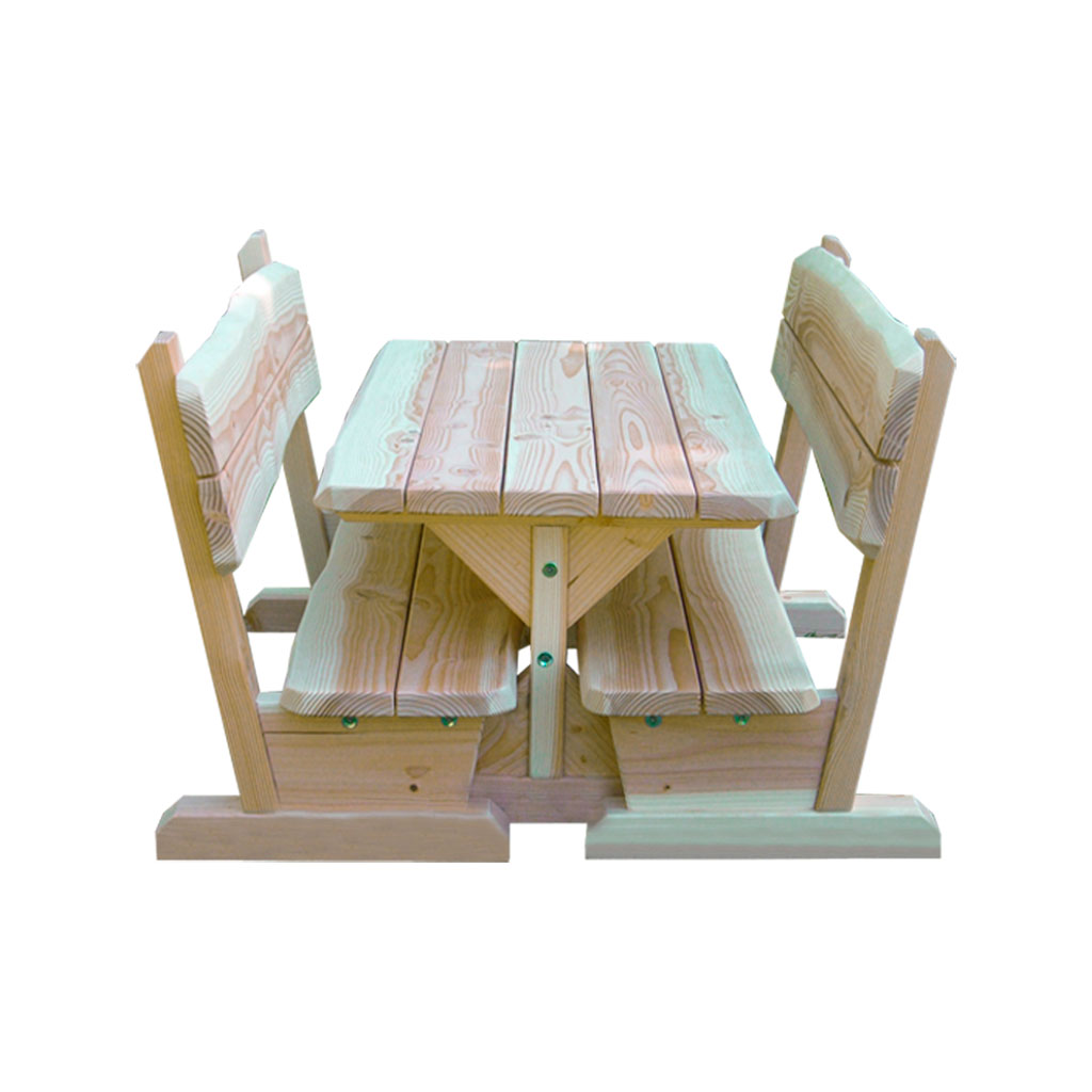 Outdoor-Sitzgarnitur aus Douglasie