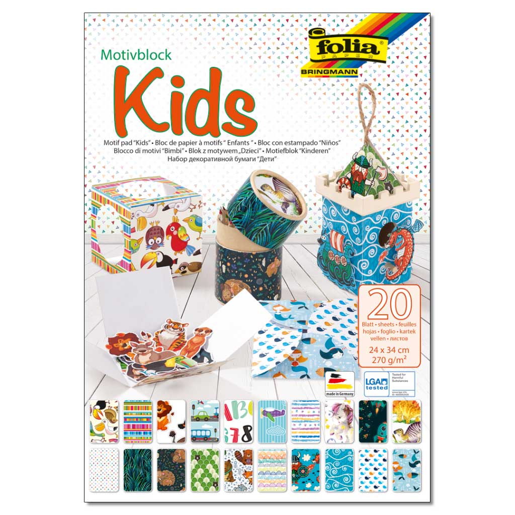 Folia® Motivkarton Kids und Graffiti Folia® Motivkarton Kids und Graffiti