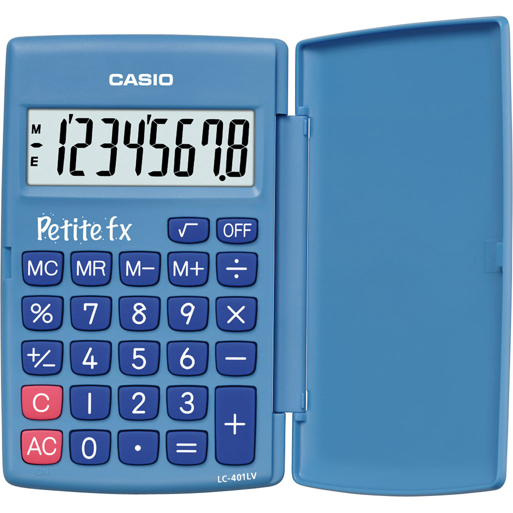 CASIO Petite fx – Der Schulstart-Taschenrechner blau