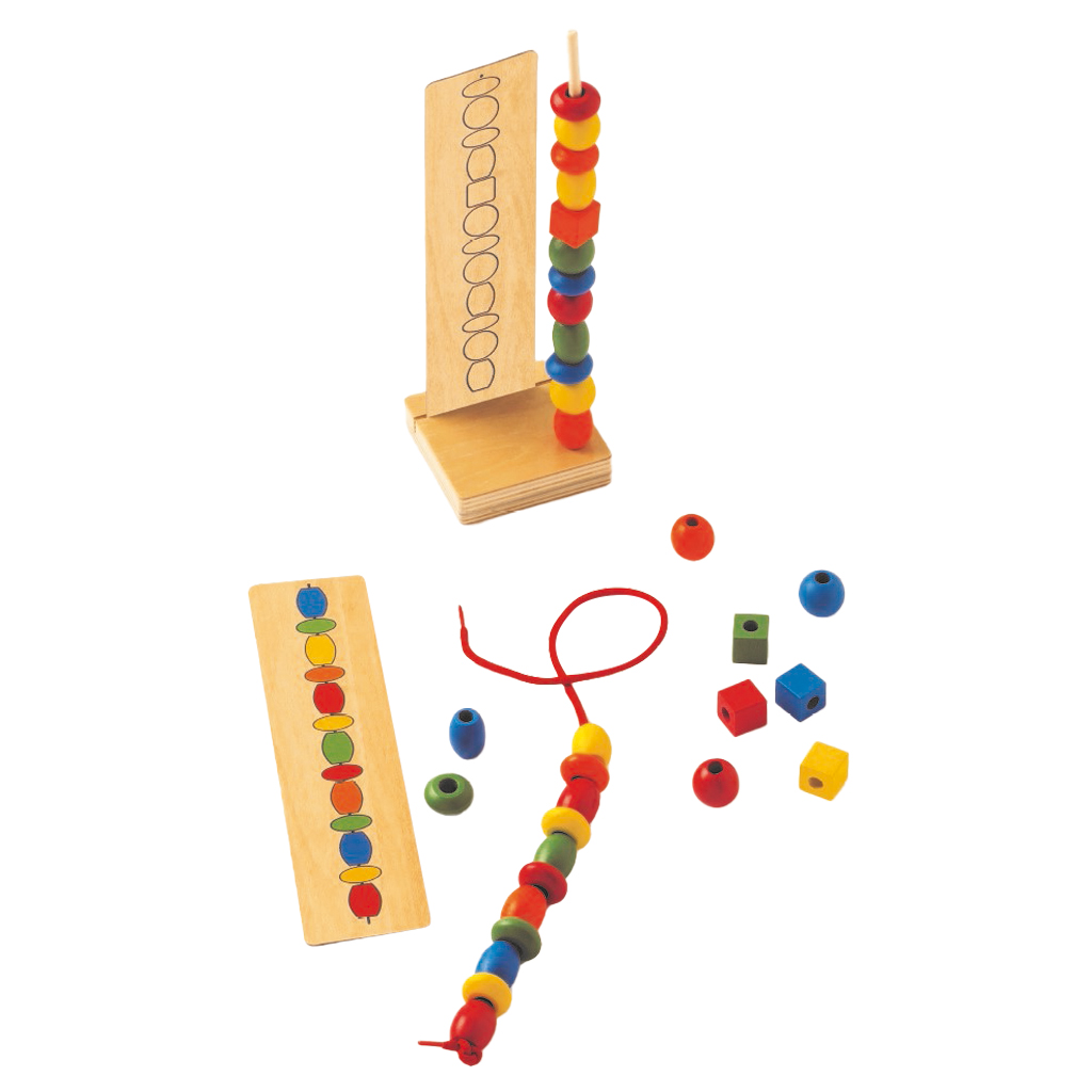 Toys for Life® Sort the beads – Fädelspiel mit Holzperlen Toys for Life® Sort the beads – Fädelspiel mit Holzperlen