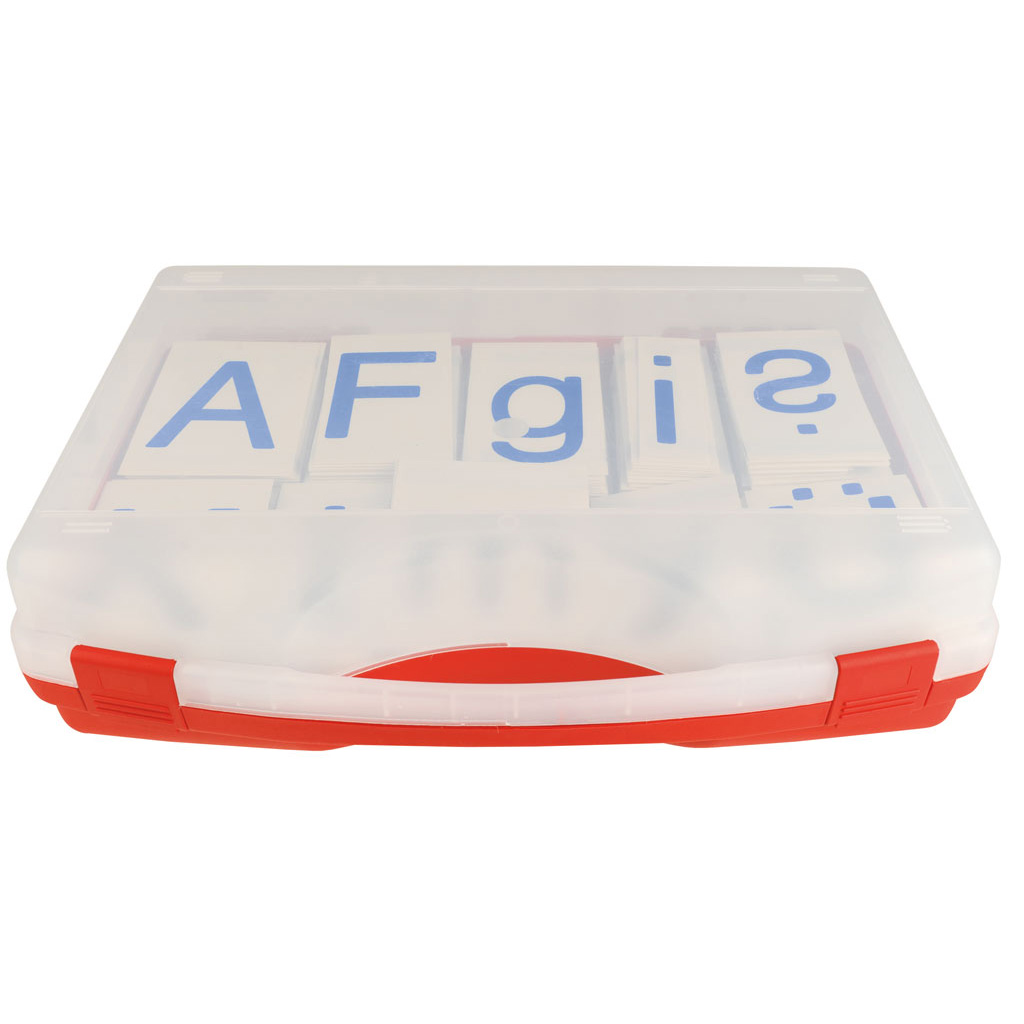 Druckschrift Bayern – Sortierkasten mit Buchstaben