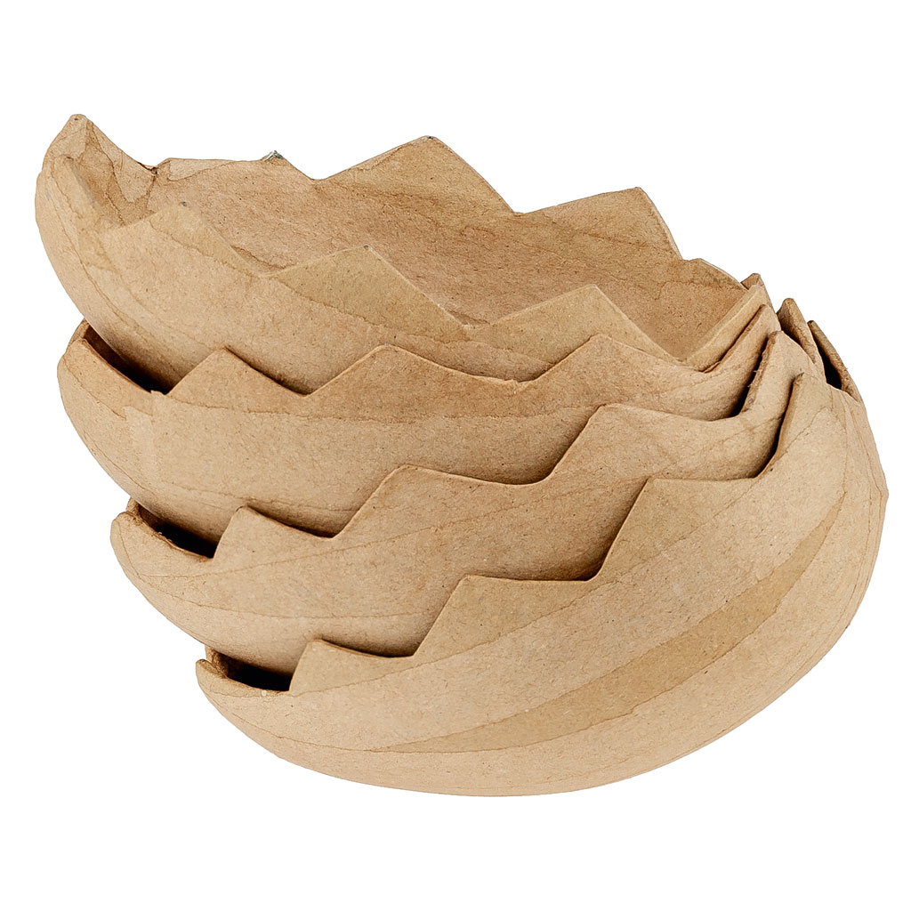 Karton-Eierhälfte, 4er-Set Karton-Eierhälfte, 4er-Set