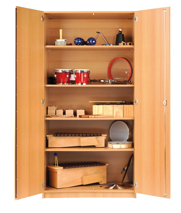 Modulus® Musikschrank mit 4 verstellbaren Böden